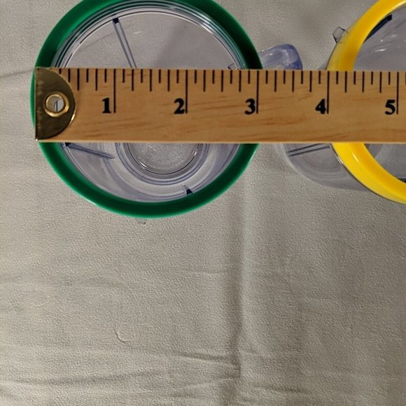 Magic Bullet Blender Replacement Cups w/ Lip Rings Lot of 3 - Picture 7 of 11